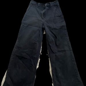 CROPPED STRAIGHT LEG